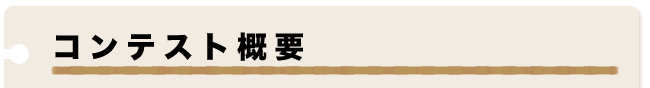 コンテスト概要